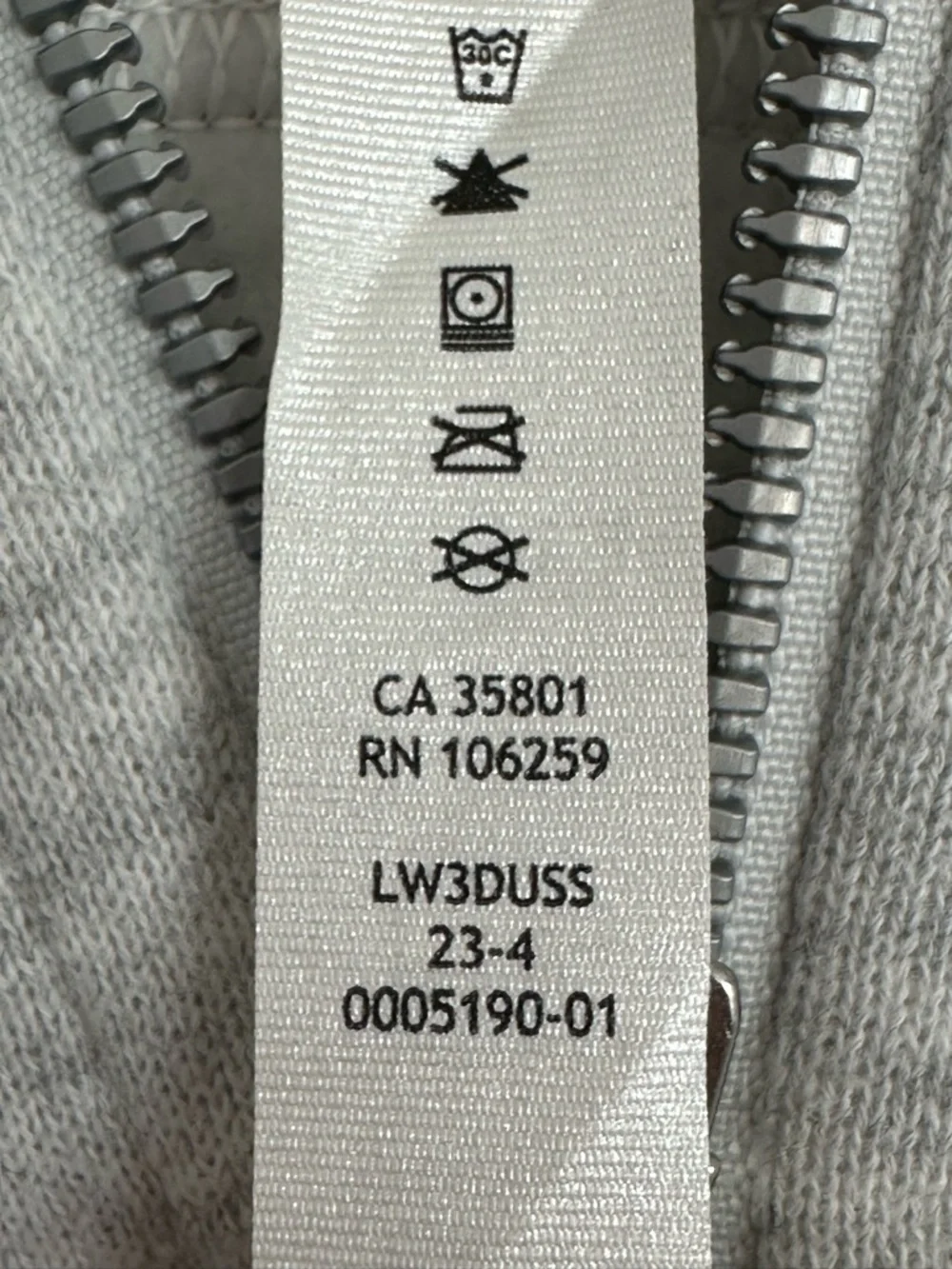 Lululemon Scuba Oversized 1/2 Zip Hoodie - Heathered Core Ultra Light Grey -XS/S